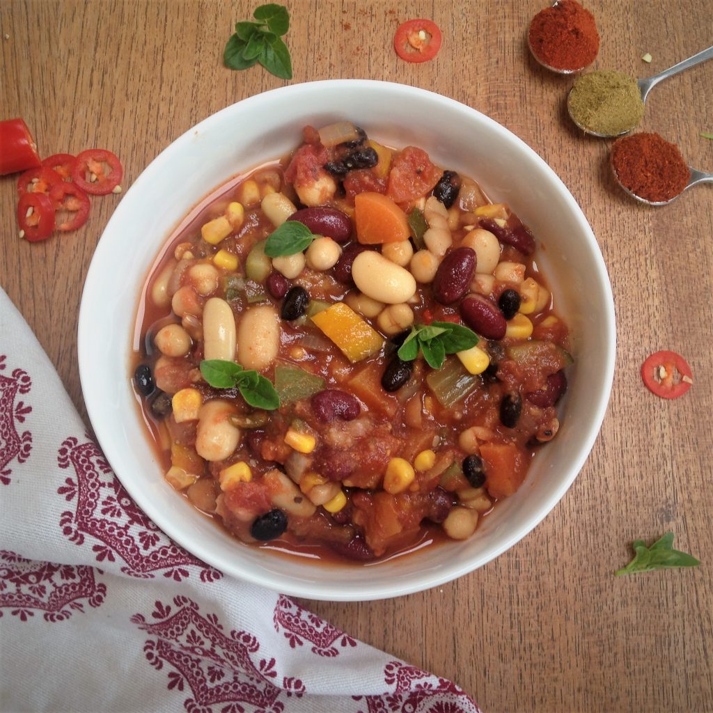 Slow Cooker Bean Chilli