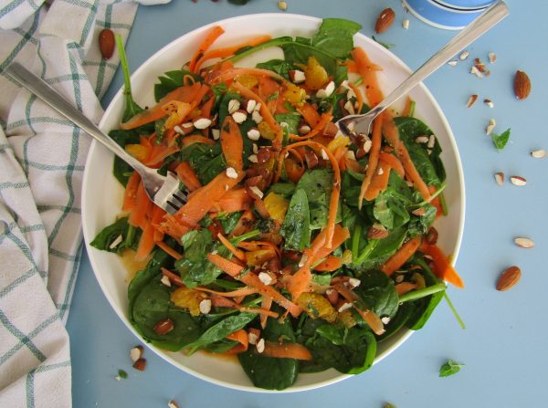 Carrot, Orange and Mint Salad