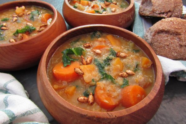 Warming Lentil & Vegetable Stew