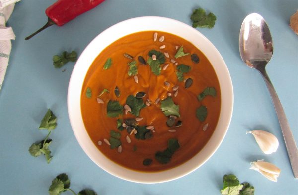 Curried Sweet Potato Coconut Soup