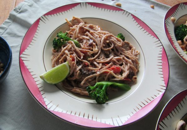 Spicy Peanut Noodle Bowl